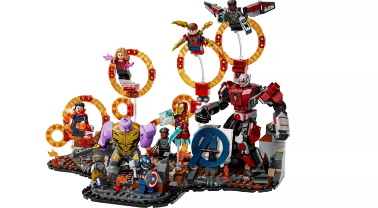 LEGO MARVEL 76323 AVENGERS: KONIEC GRY OSTATECZNA BITWA