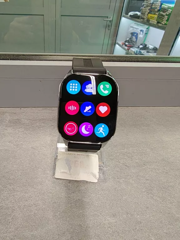 SMARTWATCH WG AIRFLEXONE SREBRNY