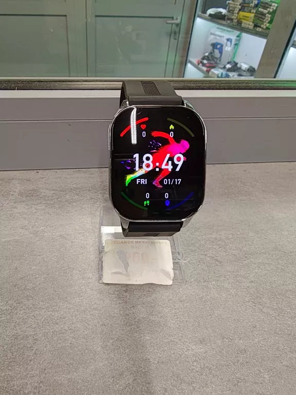 SMARTWATCH WG AIRFLEXONE SREBRNY