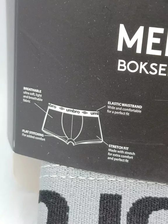 BOKSERKI MĘSKIE UMBRO XL DWUPAK