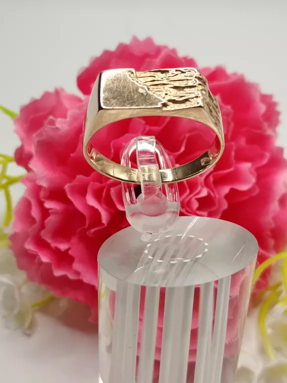 CUDOWNY ZŁOTY SYGNET PR.585 R.24