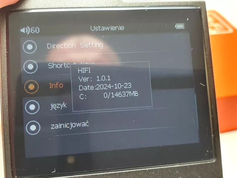 MP4 HIFI PUDEŁKO
