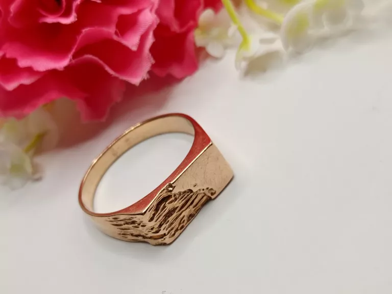 CUDOWNY ZŁOTY SYGNET PR.585 R.24