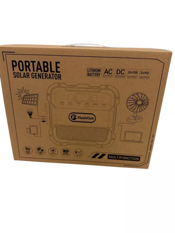 POWERBANK PRZENOŚNY GENERATOR SOLARNY FLASHFISH A101 26400 MAH 120W 98WH