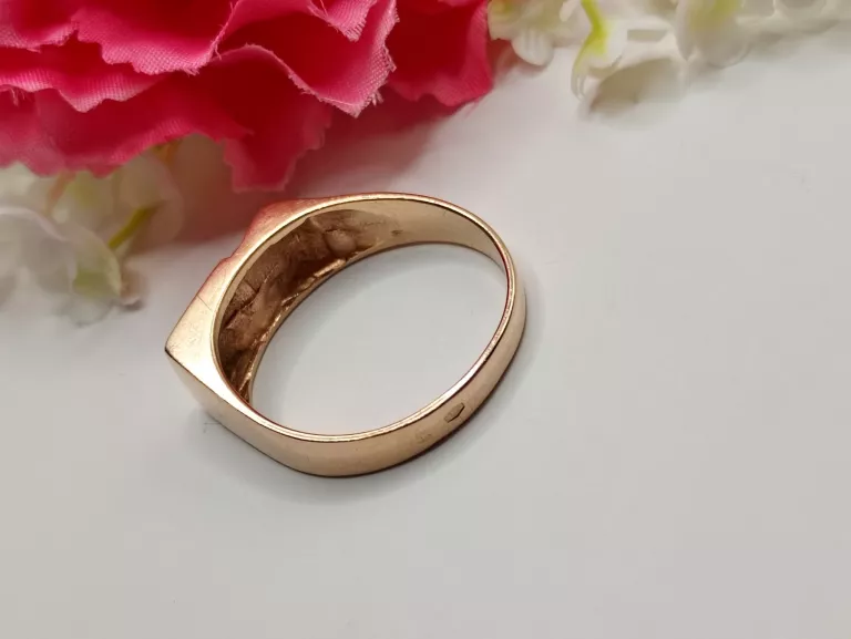 CUDOWNY ZŁOTY SYGNET PR.585 R.24