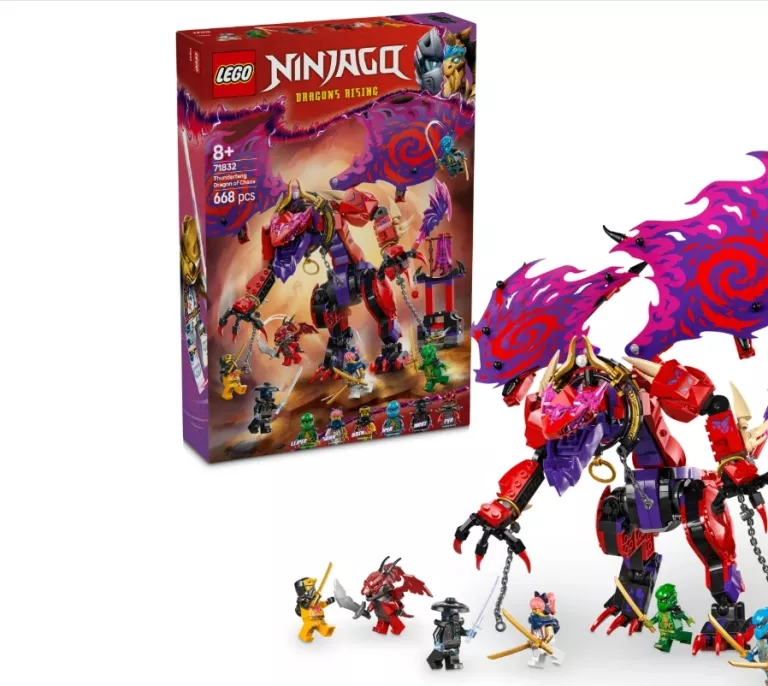 KLOCKI LEGO NINJAGO 71832 SMOK CHAOSU KIEŁOGRZMOT