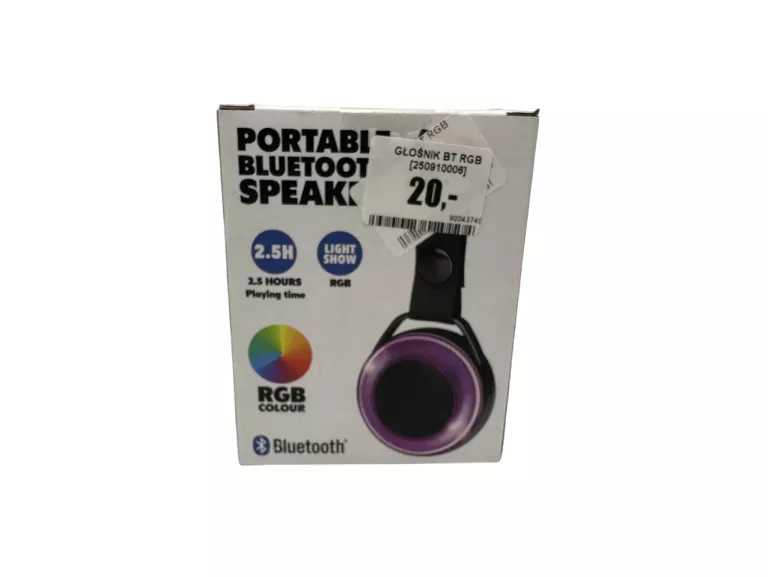 GŁOŚNIK BT RGB [250910006]