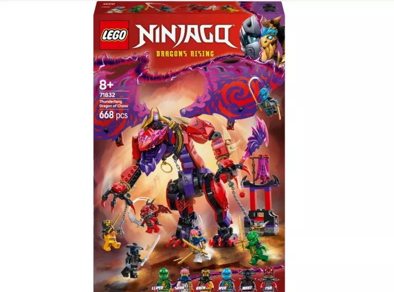 KLOCKI LEGO NINJAGO 71832 SMOK CHAOSU KIEŁOGRZMOT