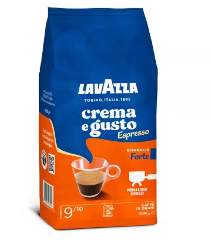 KAWA ZIARNISTA MIESZANA LAVAZZA CREMA E GUSTO FORTE 1000 G 05/2027