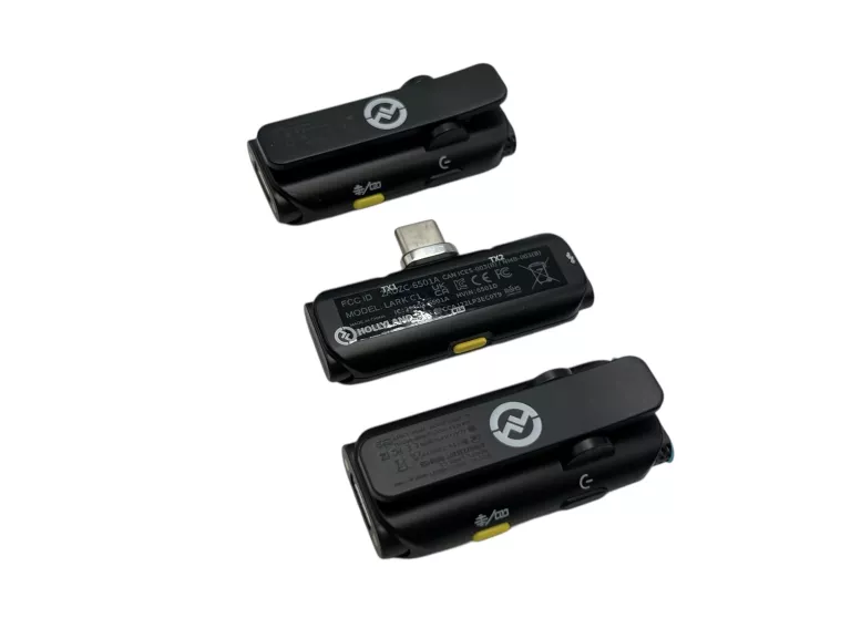 HOLLYLAND LARK C1 DUO - ZESTAW, 2 BEZPRZEWODOWE MIKROFONY KRAWATOWE, USB-C