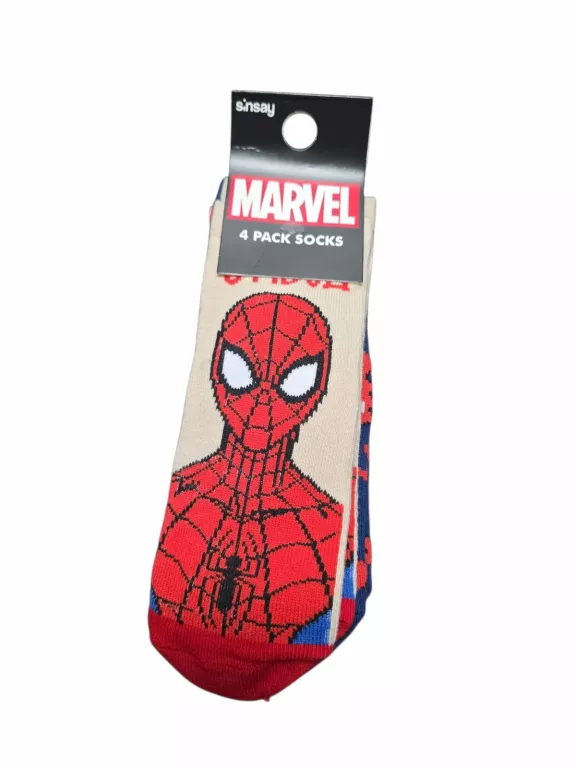 SKARPETKI MARVEL SPIDERMAN ROZMIAR 23-26