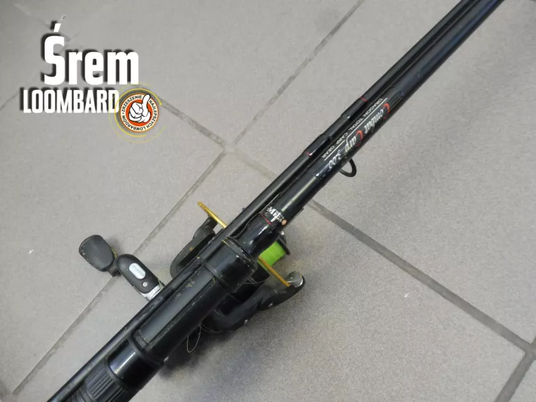 WĘDKA COMBAT CARP 3,00 + KOŁOWROTEK JAXON FRXL500!