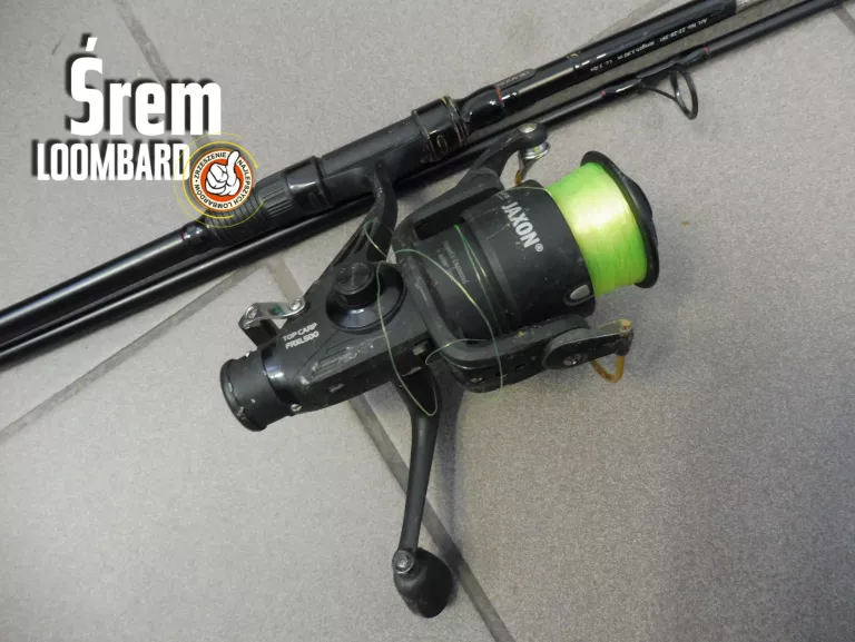 WĘDKA COMBAT CARP 3,00 + KOŁOWROTEK JAXON FRXL500!
