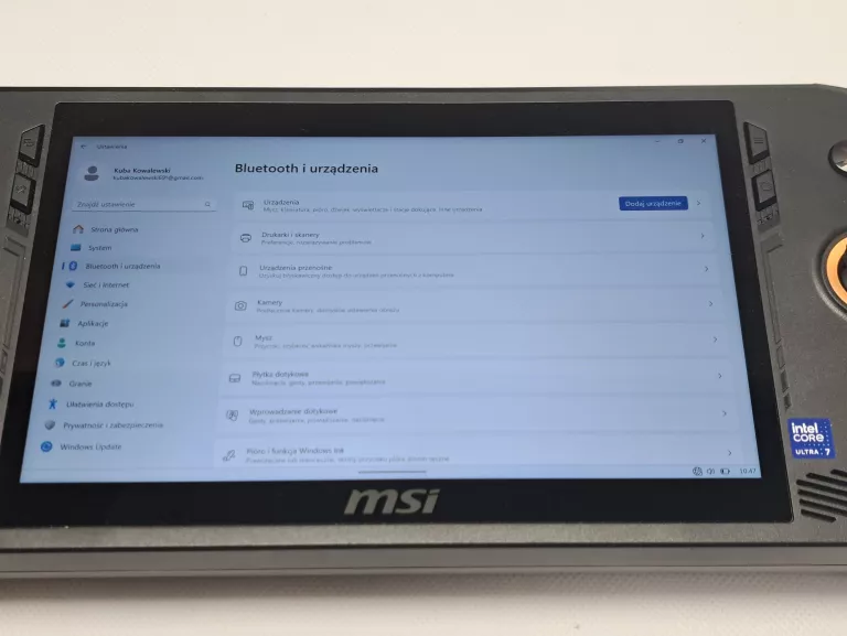 KONSOLA MSI CLAW MS-1T41 512GB