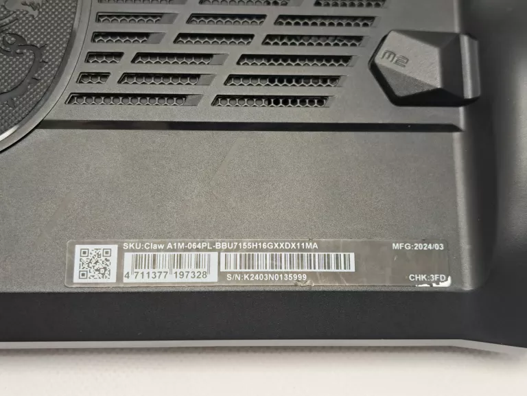 KONSOLA MSI CLAW MS-1T41 512GB
