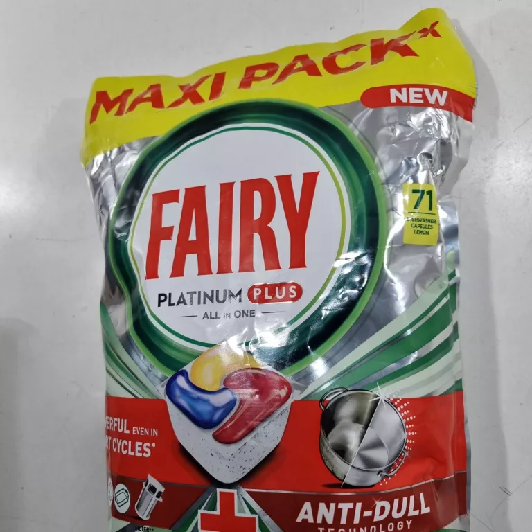 KAPSUŁKI DO ZMYWARKI FAIRY PLATINUM PLUS 71 SZT