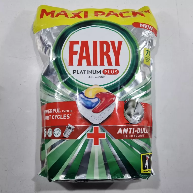 KAPSUŁKI DO ZMYWARKI FAIRY PLATINUM PLUS 71 SZT