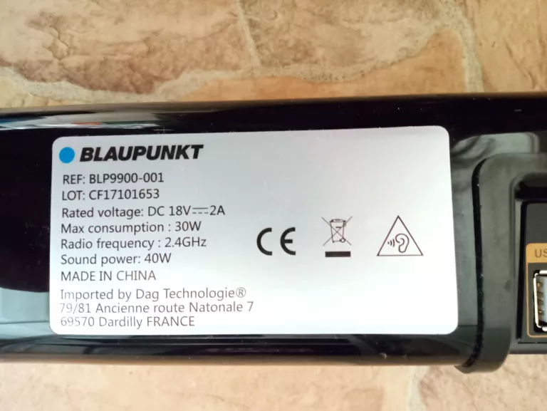 SOUNDBAR BLAUPUNKT BLP9900-001
