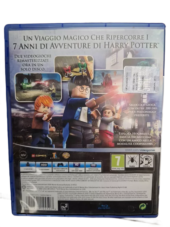 GRA NA PS4 LEGO HARRY POTTER COLLECTION