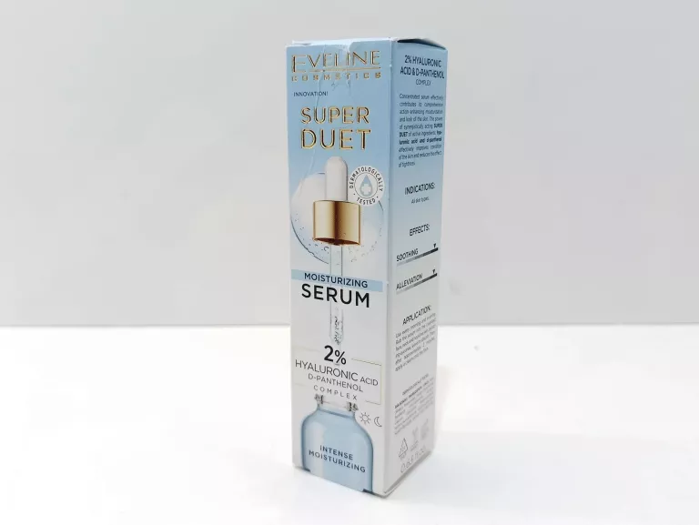 EVELINE SUPER DUET SERUM NAWILŻAJĄCE KWAS HIALURONOWY 18 ML