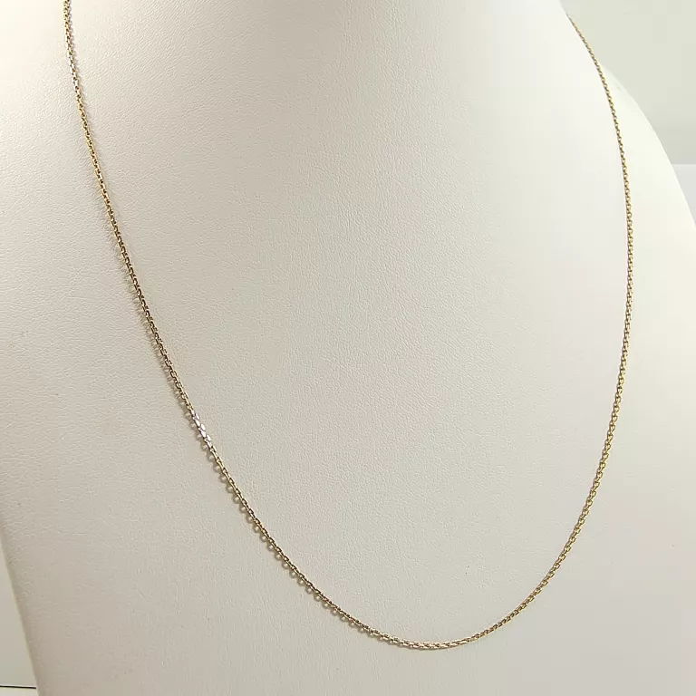 ZŁOTY ŁAŃCUSZEK SPLOT ANKIER P583 2,50G 52,5CM