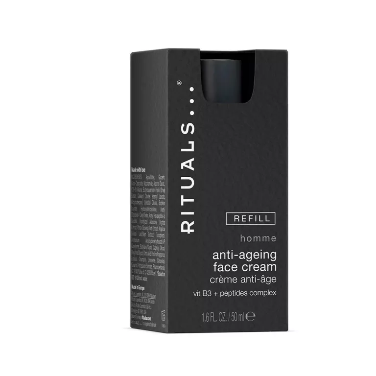 RITUALS HOMME ANTI-AGEING FACE CREAM REFILL 50ML. UZUPEŁNIENIE 07/2027R.