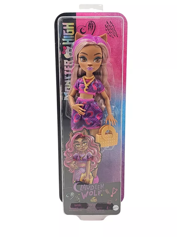 LALKA MATTEL MONSTER HIGH CLAWDEEN WOLF 27,5 CM