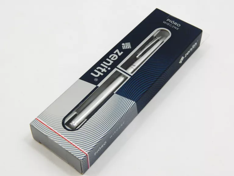 PIÓRO WIECZNE STALOWE ELEGANCE SILVER M W ETUI ZENITH 7020000