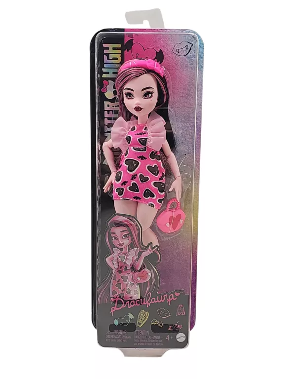 LALKA MATTEL MONSTER HIGH DRACULAURA 29 CM