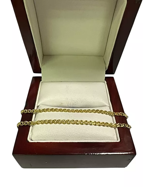 ZŁOTA BRANSOLETKA 585/1,73 G/18,5 CM