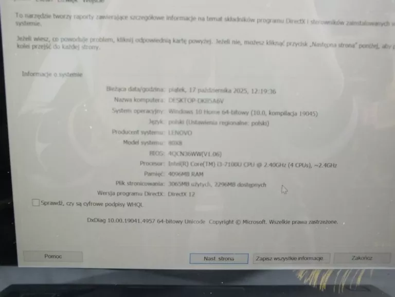 LAPTOP LENOVO YOGA 520 I3-7 4GB/512 +ŁAD MPNXB79210DB BN 2000-H