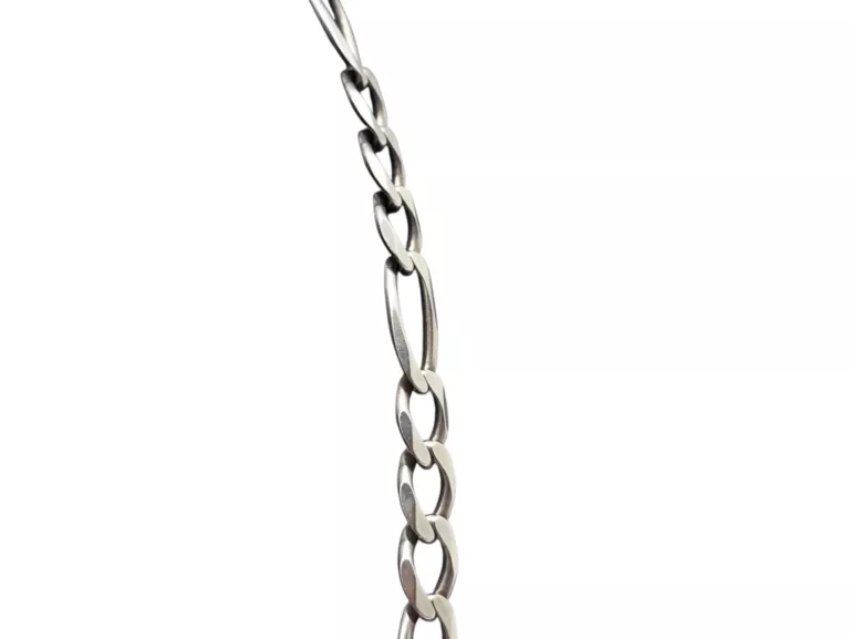 SREBRNY ŁAŃCUSZEK MĘSKI 925 - 36,55G - 52CM - FIGARO