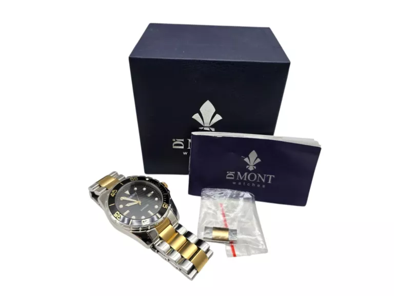 ZEGAREK MĘSKI DIMONT ZG-016300 - SAPPHIRE GLASS - 1017.210M.BSGSB - ZESTAW