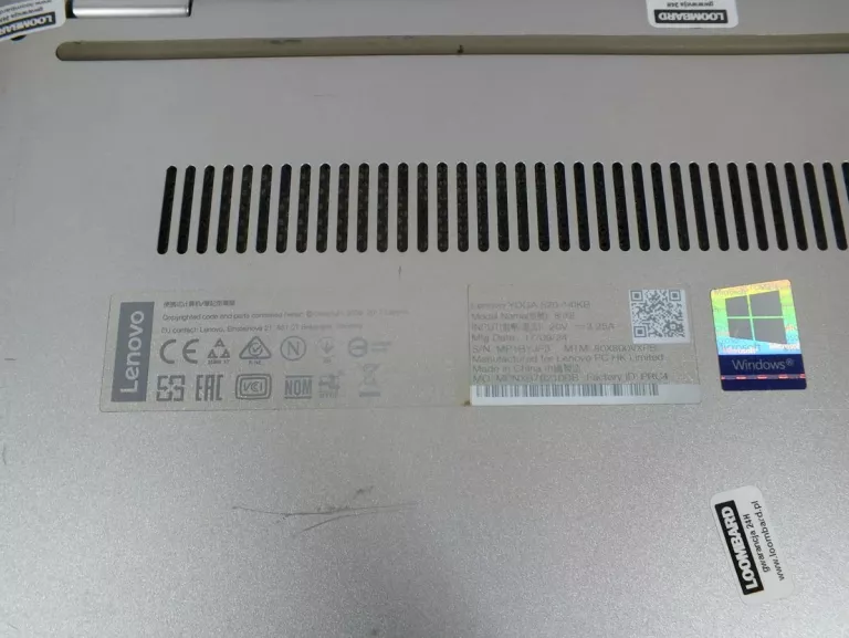 LAPTOP LENOVO YOGA 520 I3-7 4GB/512 +ŁAD MPNXB79210DB BN 2000-H