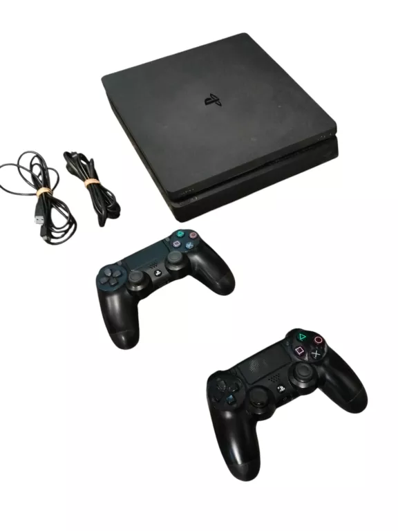 KONSOLA PS4 SLIM 1 TB 2XPAD OKABLOWANIE