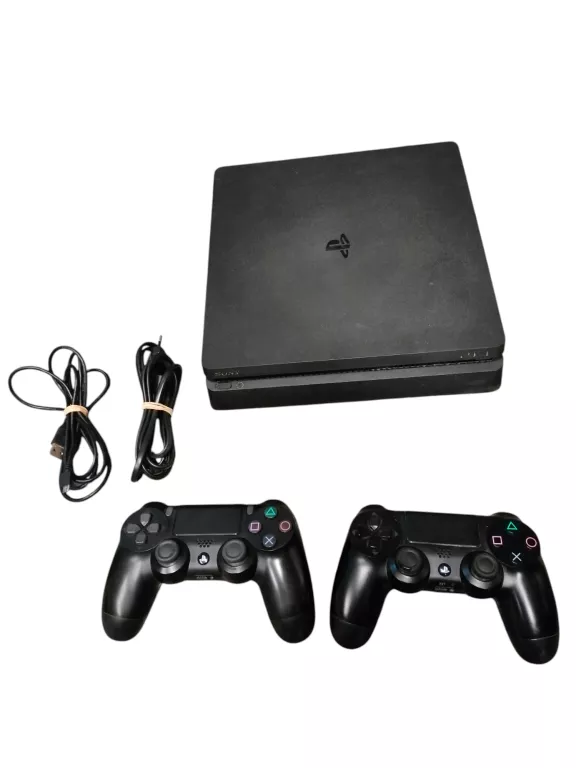 KONSOLA PS4 SLIM 1 TB 2XPAD OKABLOWANIE