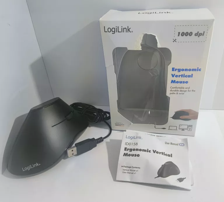 MYSZKA LOGILINK ERGONOMIC VERTICAL ID0158