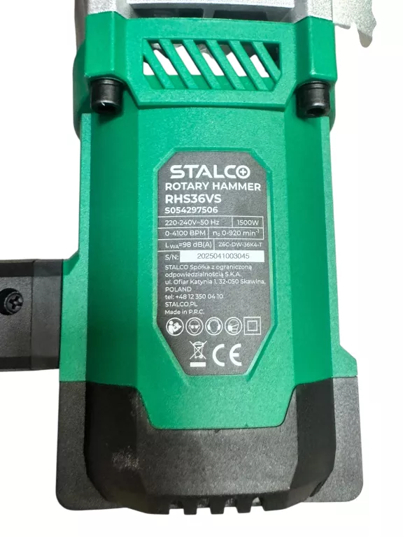 STALCO S-97506 MŁOTOWIERTARKA SDS PLUS 1500 W