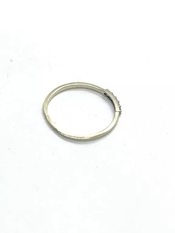 PIĘKNY ZŁOTY PIERŚCIONEK P.585/1,19G/R.17
