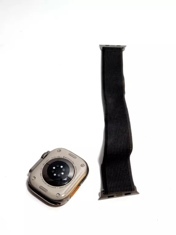 APPLE WATCH ULTRA GPS+CELLULAR 49MM TYTAN, CZARNY/SZARY