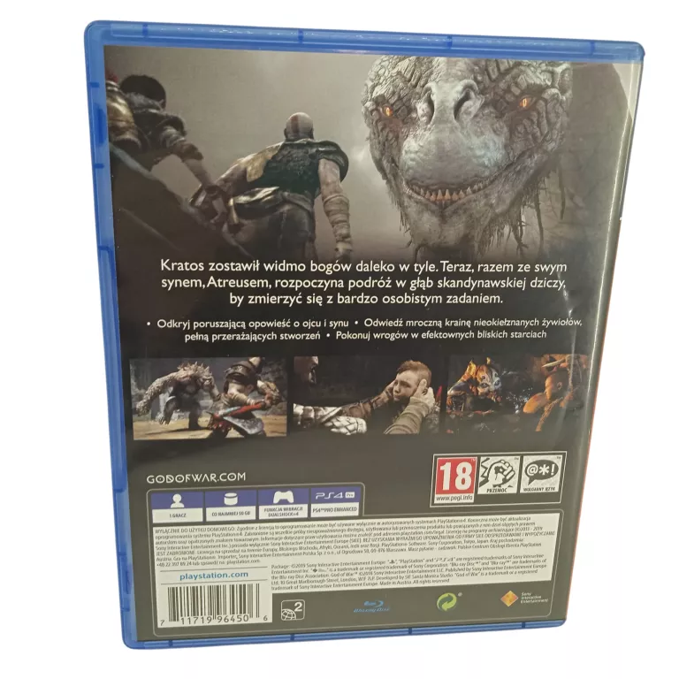 GRA PS4 GOD OF WAR