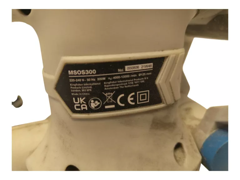 SZLIFIERKA MIMOŚRODOWA MACALLISTER 125 MM 300 W MSOS300