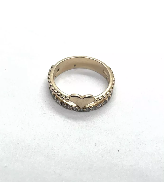 piekny-zloty-pierscionek-serduszko-p-585-269g-brak-jednej-cyrkonii-cieszynskiego-36-lok50-gdansk