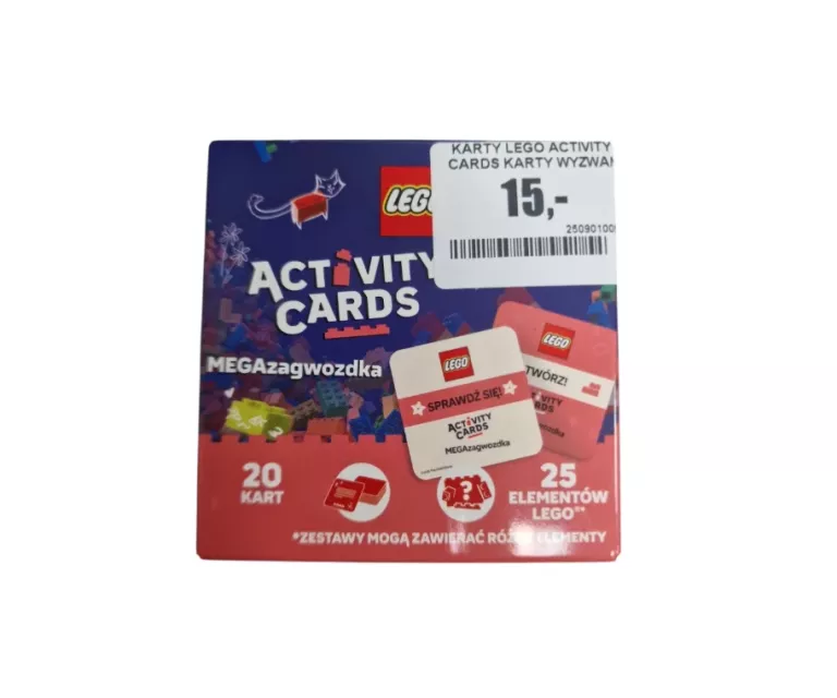 LEGO ACTIVITY CARDS MEGAZAGWOSTKA PRACA ZBIOROWA