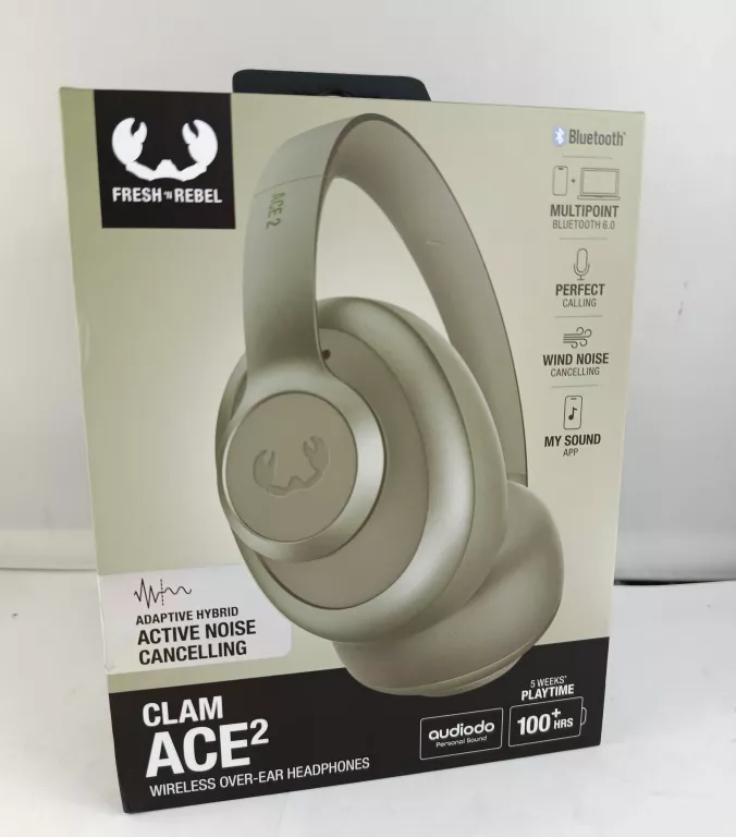 SŁUCHAWKI FRESH N REBEL CLAM ACE 2 KOMPLET