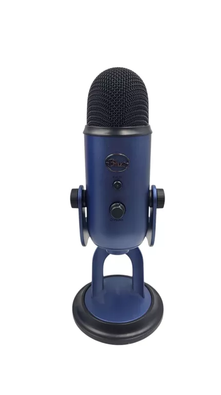 LOGITECH BLUE YETI MIKROFON USB DO NAGRYWANIA YOUTUBE TWITCH STREAMING GRY