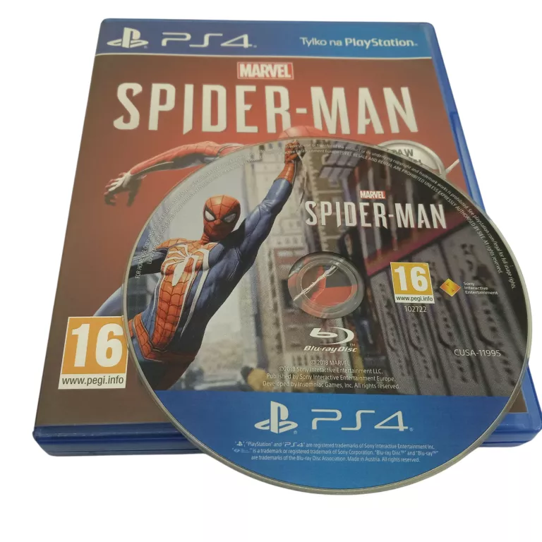 GRA PS4 SPIDER-MAN