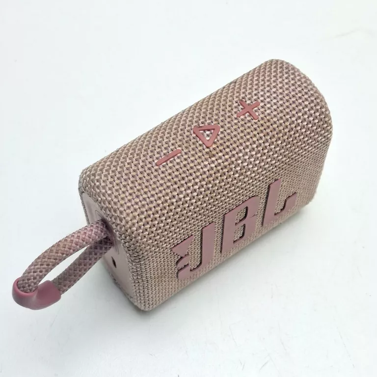GŁOŚNIK JBL GO 3 RÓŻOWY