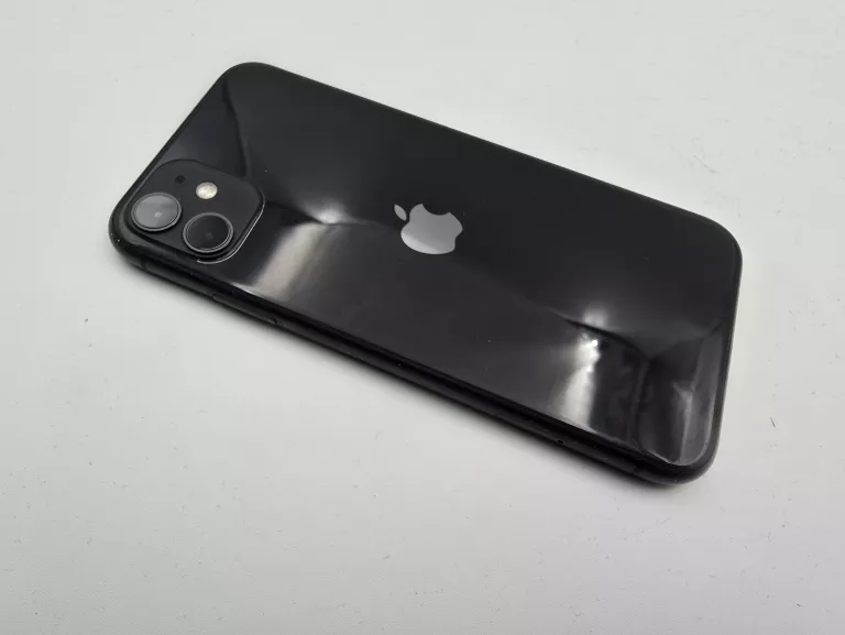 SMARTFON APPLE IPHONE 11 64GB 6.1" CZARNY MHDA3PM/A KONDYCJA 83%