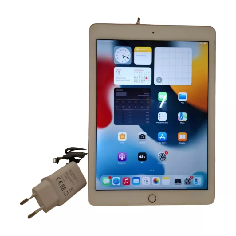 TABLET APPLE IPAD AIR 2 8/16 GB 6TH GEN. MODEL A1566 ZŁOTY + ŁADOWARKA